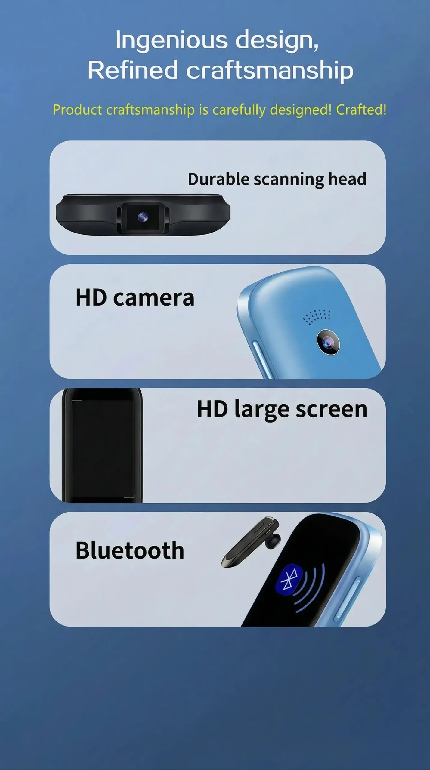 Text scanning feature